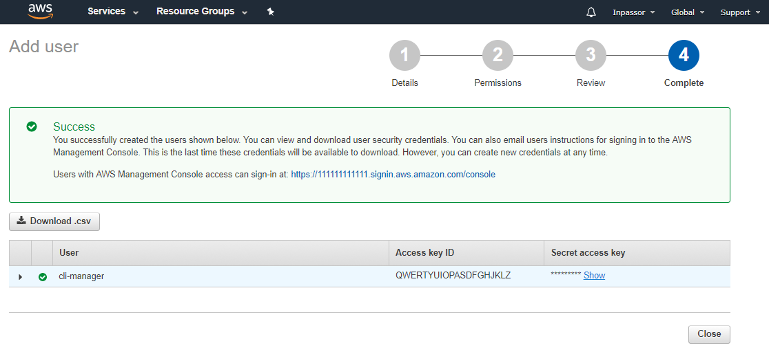 Пользователь добавлен