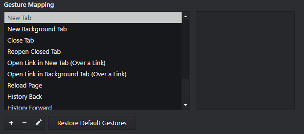 Мышиные жесты в Vivaldi