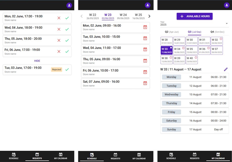 mobile app screenshot