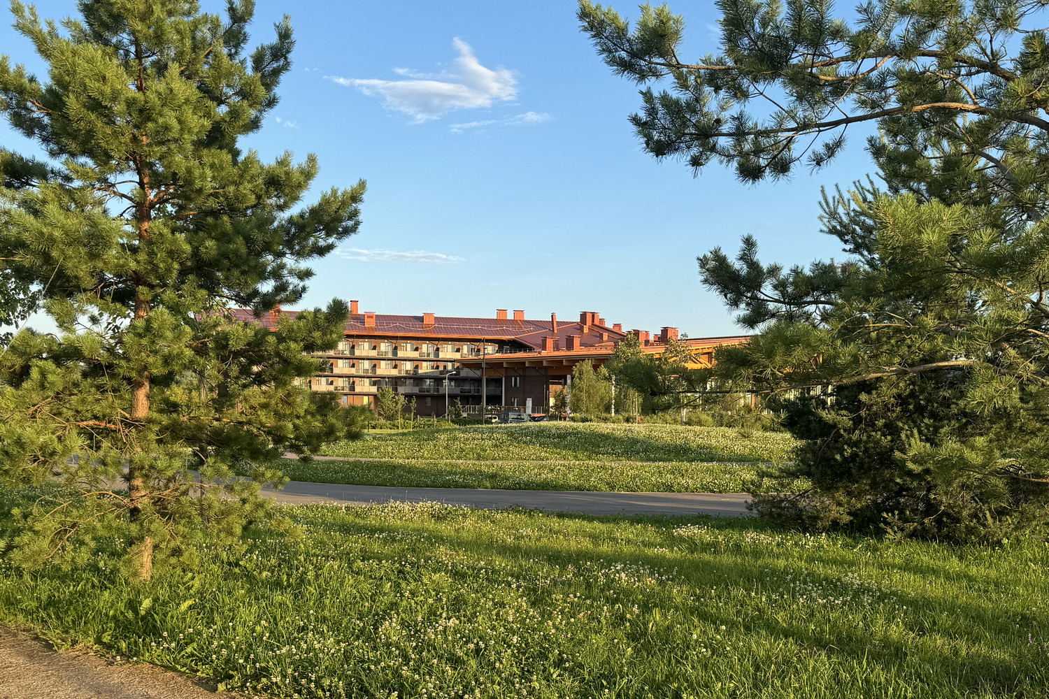 Парк-отель, в котором проводилась встреча